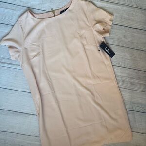 Lulu's Cream Short Sleeve Top